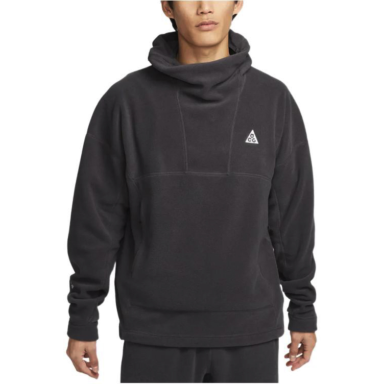 Nike ACG "Wolf Tree" Logo Hoodie Mens Retro Style Coal Black Long Sleeve DQ5780-060 圖 5