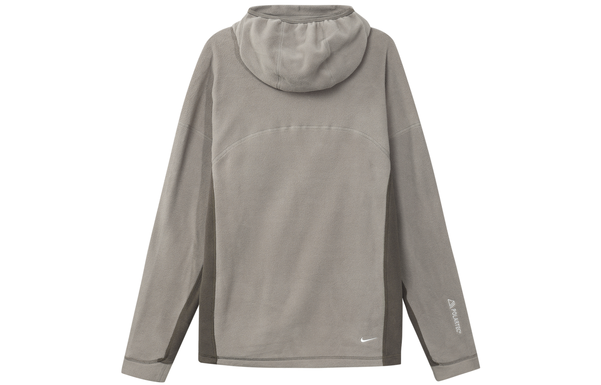 Lookbook Nike ACG "Wolf Tree" Logo Pullover Lengan Panjang Sweatshirt Abu-Abu DQ5780-087