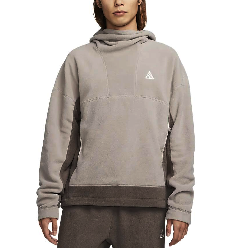Purchase Nike ACG "Wolf Tree" Logo Pullover Lengan Panjang Sweatshirt Abu-Abu DQ5780-087