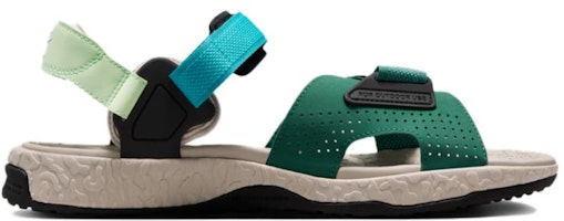 Nike 魔術貼固定透氣耐穿 沙灘涼鞋 男女同款 藍綠 Order Nike 魔術貼固定透氣耐穿 沙灘涼鞋 男女同款 藍綠