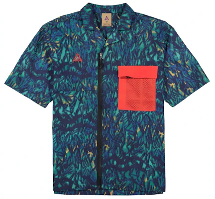 耐克ACG全版印花衬衫皇家蓝/橙色 CD7636-405 Buy 耐克ACG全版印花衬衫皇家蓝/橙色 CD7636-405