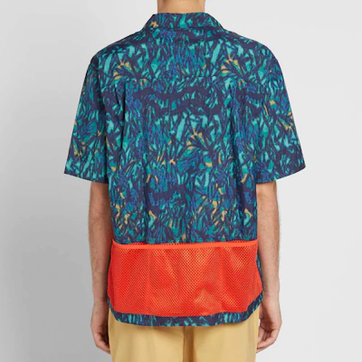 耐克ACG全版印花衬衫皇家蓝/橙色 CD7636-405 Details for 耐克ACG全版印花衬衫皇家蓝/橙色 CD7636-405