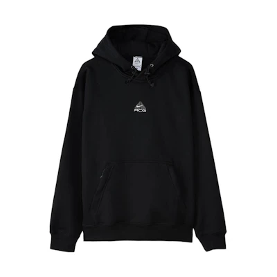 Nike ACG Black Hoodie Solid Color Casual Long Sleeve Sweatshirt DH3087-013