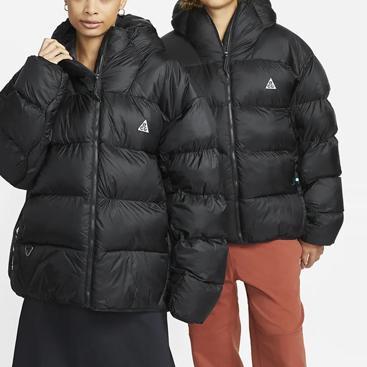 Details for Nike ACG Black Logo Insulated Winter Puffer Jacket Unisex. DH3071-010