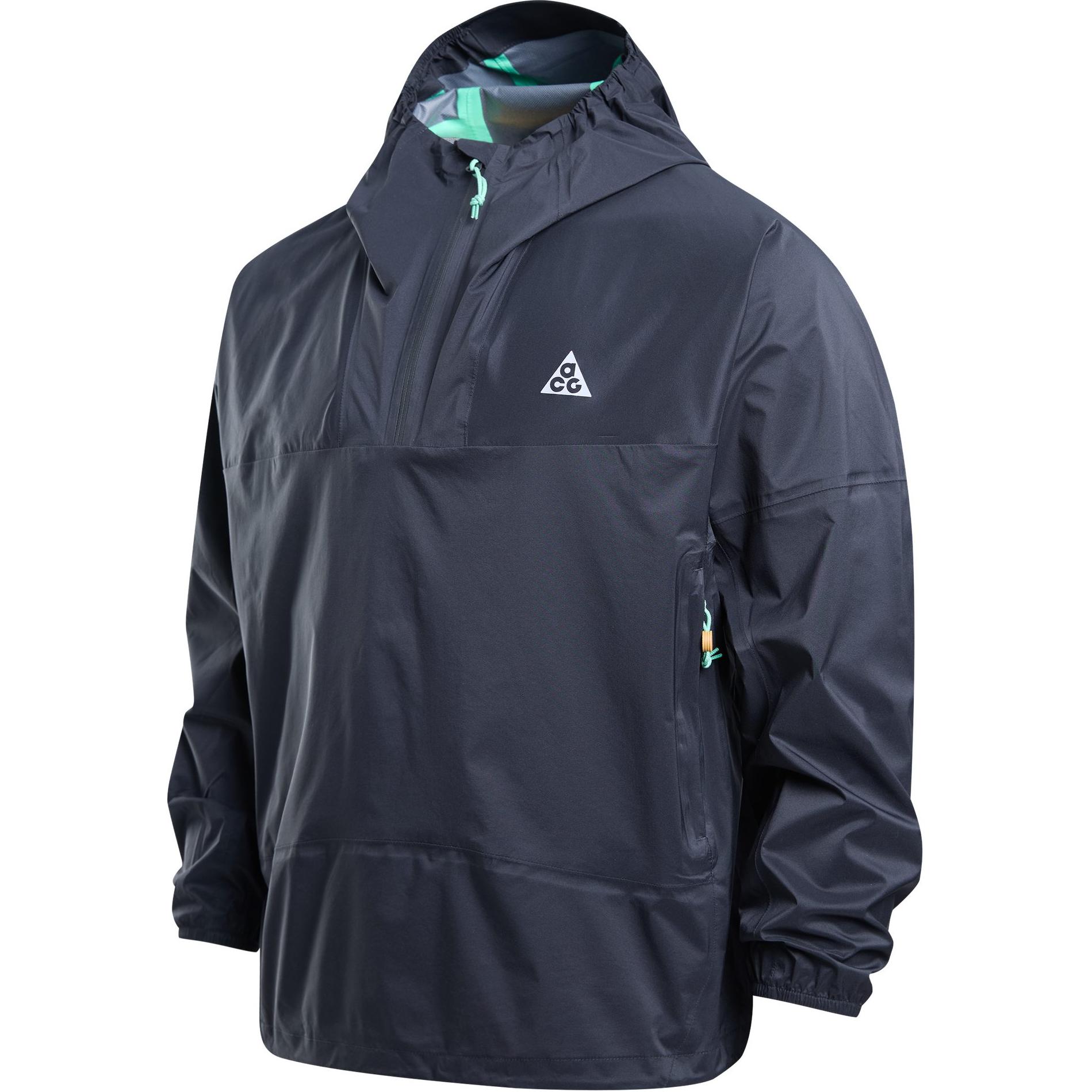 Nike ACG Black Logo Print Pullover Hoodie Outdoor Jacket for Men FQ3063-010 圖 2