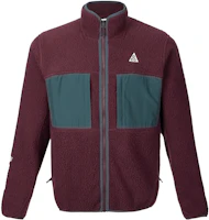 Nike ACG Colorblock Fleece Zip-Up Jacket Casual Woven Design FN0373-681 Nike ACG Colorblock Fleece Zip-Up Jacket Casual Woven Design FN0373-681