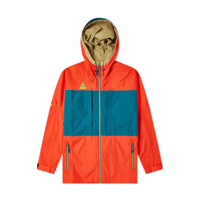 Nike ACG Colorblock Windproof Hooded Jacket for Men AQ2294-634