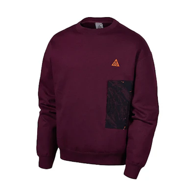 Nike ACG Crew Pullover Sweatshirt Brown Menswear CZ5103-643