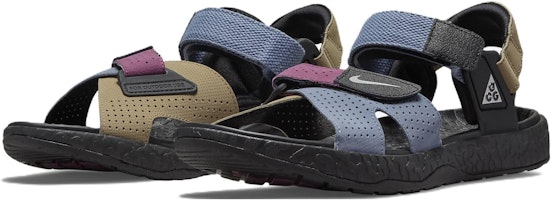 Sandal Nike ACG Deschutz 'Hitam Biru Ungu' DM6163-010 Lookbook Sandal Nike ACG Deschutz 'Hitam Biru Ungu' DM6163-010