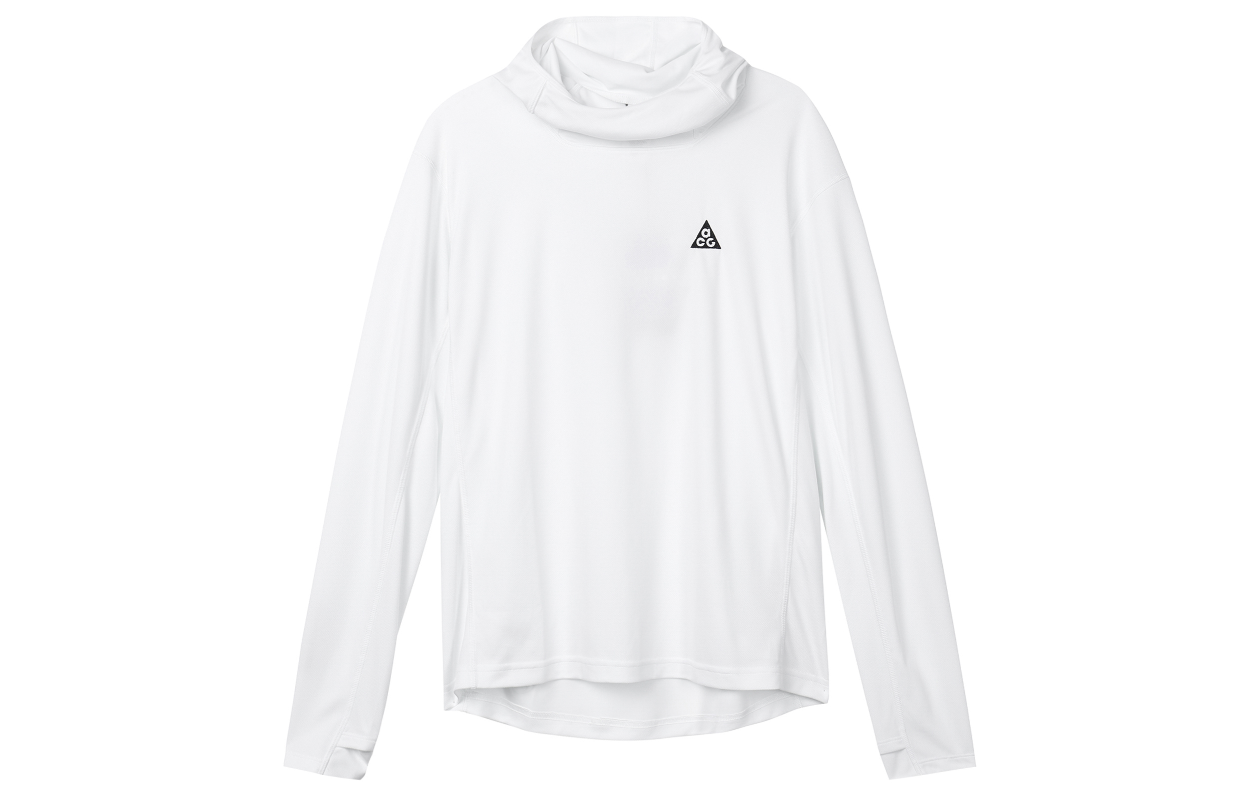 Nike ACG Dri-FIT ADV "Lava Tree" Embroidered Hoodie Long-Sleeve Tee White Mens DX6968-121
