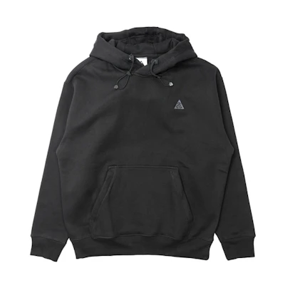 Nike ACG Embroidered Logo Pullover Hoodie Black Long Sleeve CW4490-010