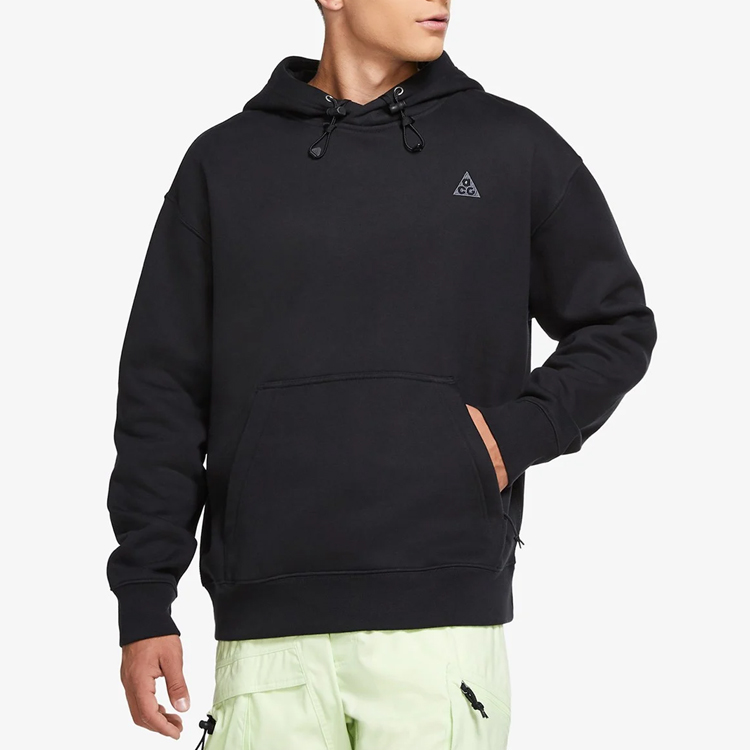 Nike ACG Embroidered Logo Pullover Hoodie Black Long Sleeve CW4490-010 圖 5