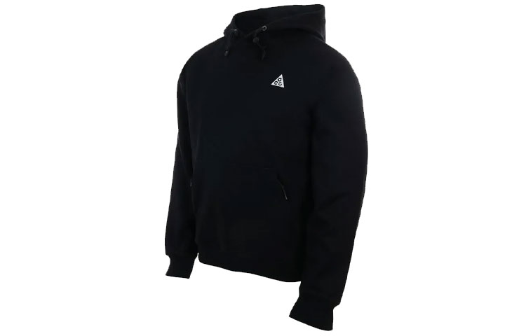 Shop Nike ACG 刺繡標誌套頭運動衫 黑色 CW4490-013