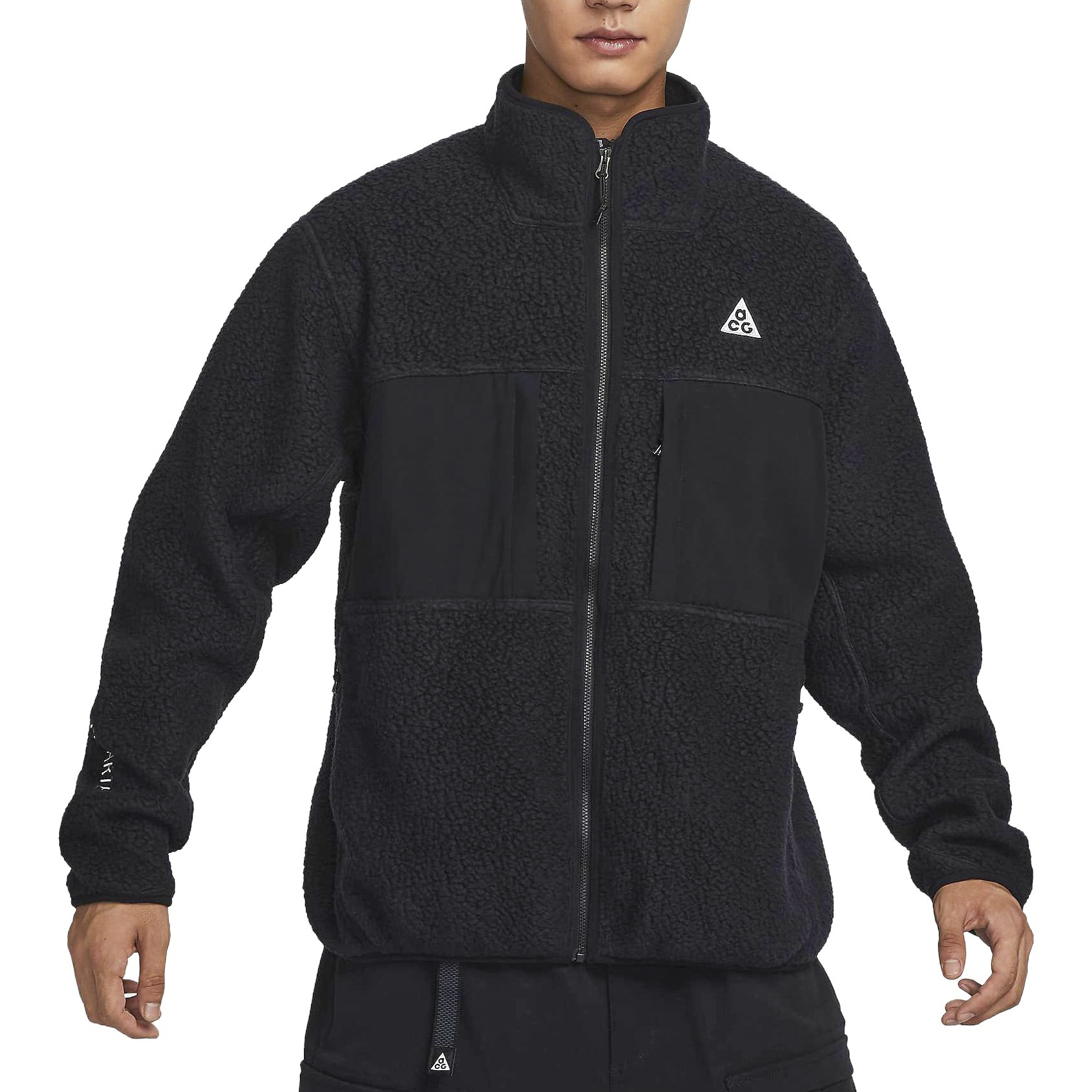 Purchase Nike ACG 抓絨外套 全拉鍊 Sherpa 拼色休閒外衣 FN0373-010