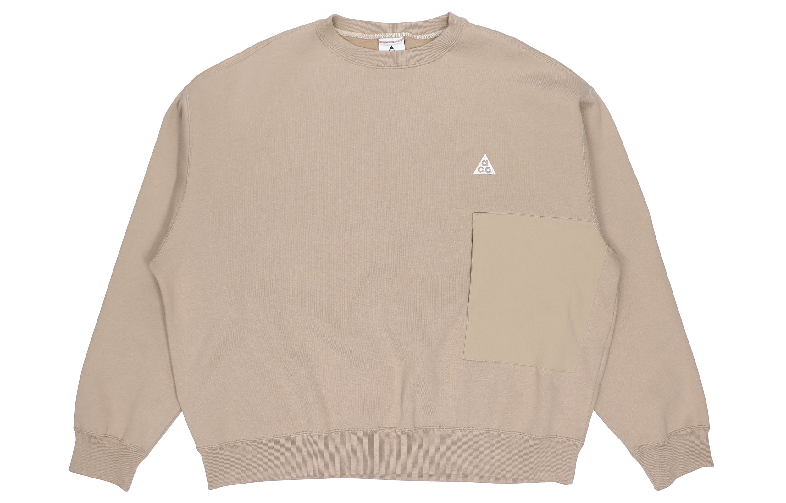 Nike ACG Fleece Pullover Hoodie Khaki Casual Sweatshirt CV0683-247 圖 2