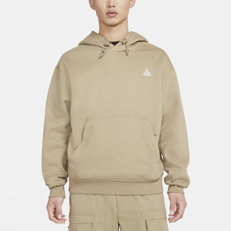 Shop 耐克ACG卡其色抓绒连帽衫户外服饰 CW4538-247