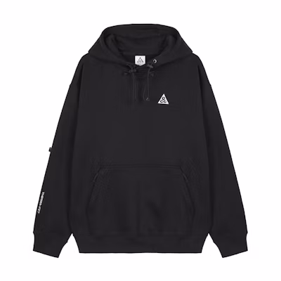 Nike ACG Fleece Pullover Hoodie Unisex - Black DZ3393-010
