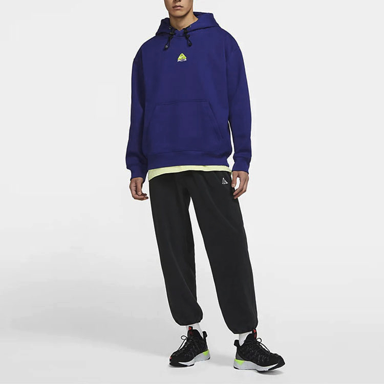 Nike ACG Fleece Pullover Hoodie Unisex Royal Blue DH3088-455 圖 4