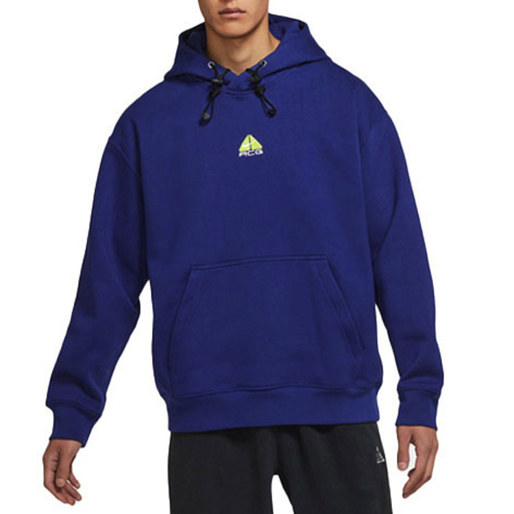 Nike ACG Fleece Pullover Hoodie Unisex Royal Blue DH3088-455 圖 5