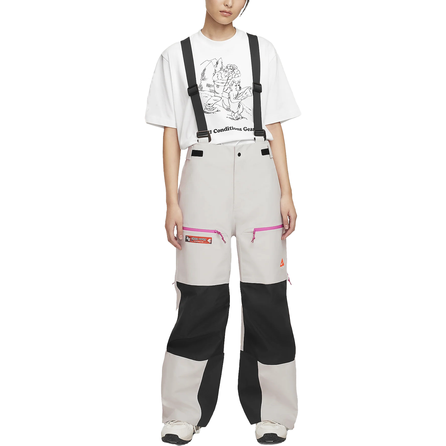 Nike ACG GORE-TEX Chena Vortex ADV Overalls Summit White Unisex Fashion Jumpsuit FV8890-104