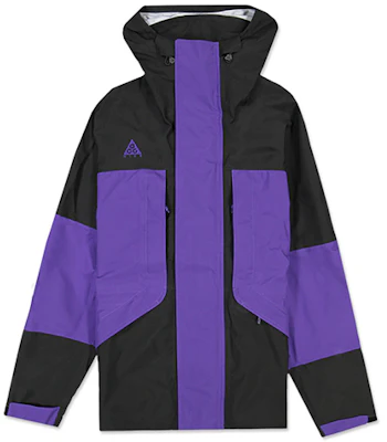 Nike ACG Gore-Tex Hooded Jacket Black Purple Asian Edition CD7649-010 Buy Nike ACG Gore-Tex Hooded Jacket Black Purple Asian Edition CD7649-010