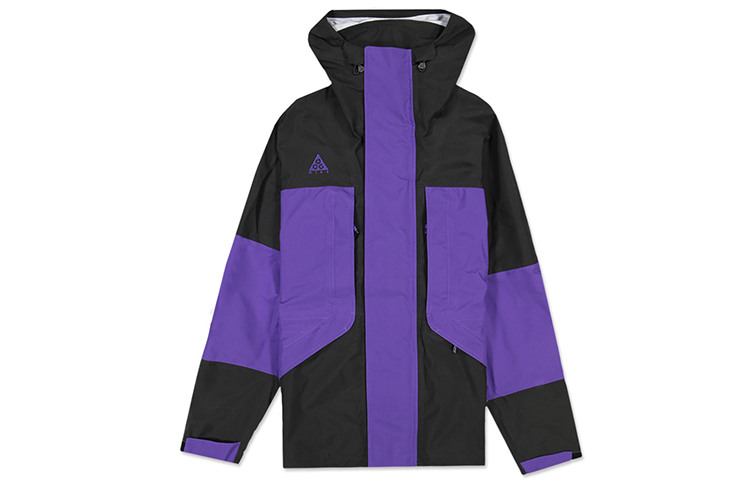Nike ACG GTX Hooded Jacket Black Purple Asian Edition CD7649-010 圖 2