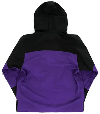 Nike ACG Gore-Tex Hooded Jacket Black Purple Asian Edition CD7649-010 Lookbook Nike ACG Gore-Tex Hooded Jacket Black Purple Asian Edition CD7649-010