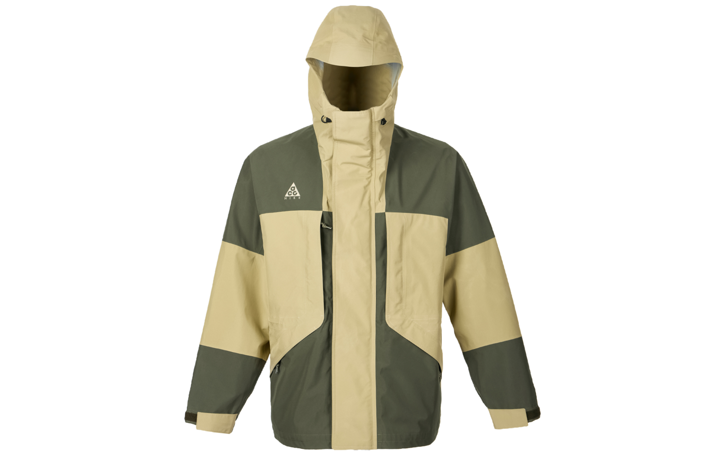 Nike ACG GTX Hooded Outdoor Jacket Military Green Khaki CT2937-325