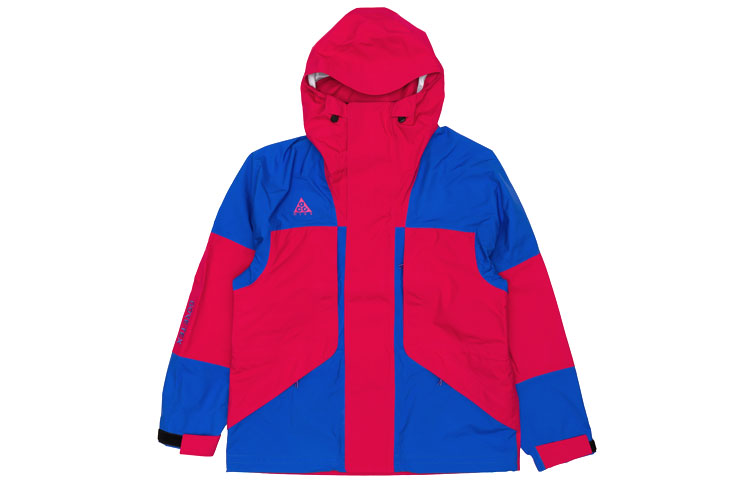 Nike ACG GTX Red/Blue Windproof Outdoor Jacket BQ7195-666