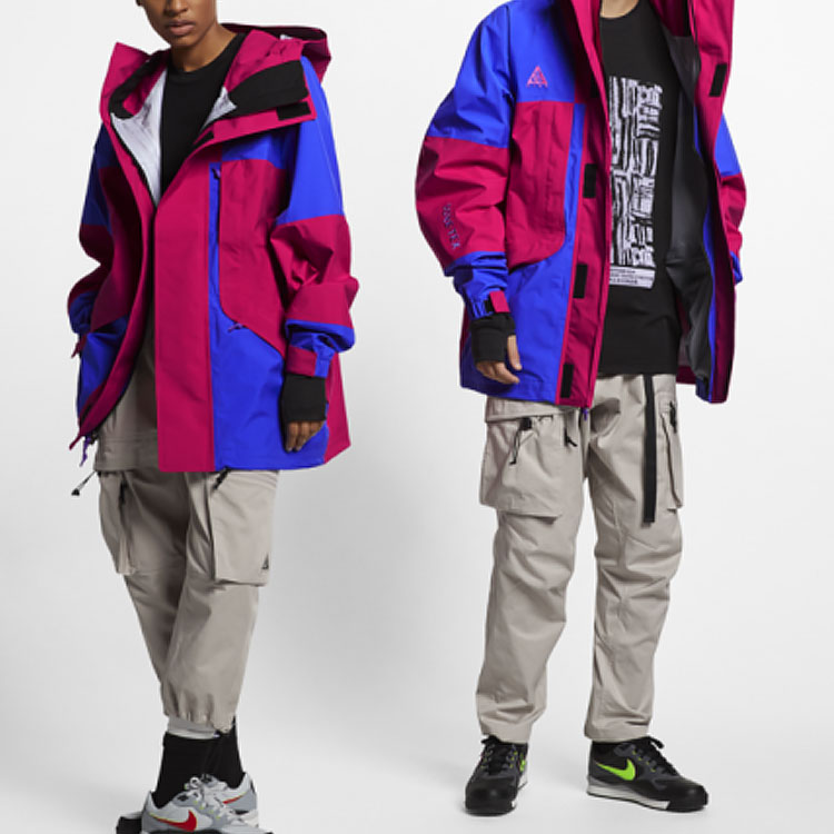 Nike ACG GTX Red/Blue Windproof Outdoor Jacket BQ7195-666 圖 3