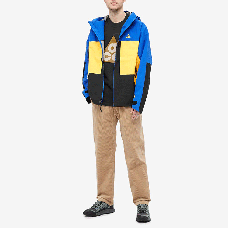 Lookbook Nike ACG Gore-Tex Windproof Hooded Jacket Blue Casual Sportswear CV0634-405