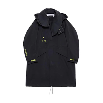 Nike ACG Lab GTX Hooded Jacket Black Spring Edition AQ3516-010