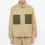 Shop 나이키 ACG 로고 플리스 재킷 컬러블록 포켓 - 카키 CT2949-247