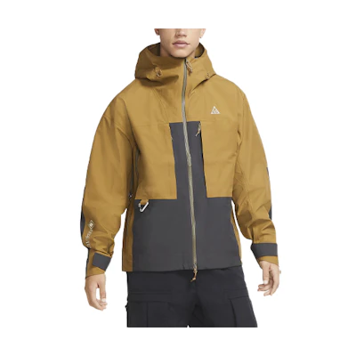 Nike ACG Loose Fit Zip Hoodie Jacket Brown Gift CV0635-216