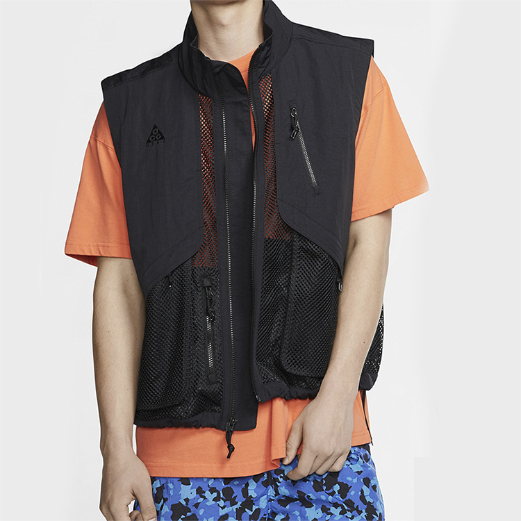 Shop Nike ACG Rompi Santai Tanpa Lengan Multi-Saku Outdoor Utility BQ7290-010