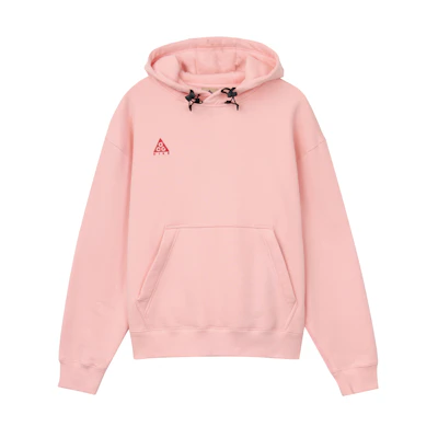 Nike ACG PO Hoodie Bleached Coral Red Pullover Spring BQ7199-697