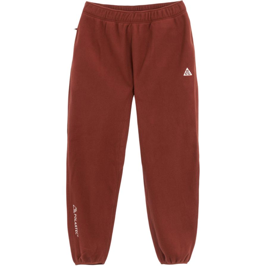 Nike ACG Polartec "Wolf Tree" Fleece Joggers Brown Casual Warm Pants. CV0659-217