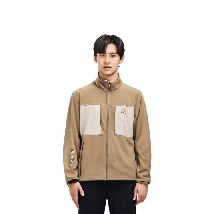 Nike ACG Polartec® Wolf Tree Fleece Jacket Brown Outdoor Zip Coat CV0652-216 圖 7