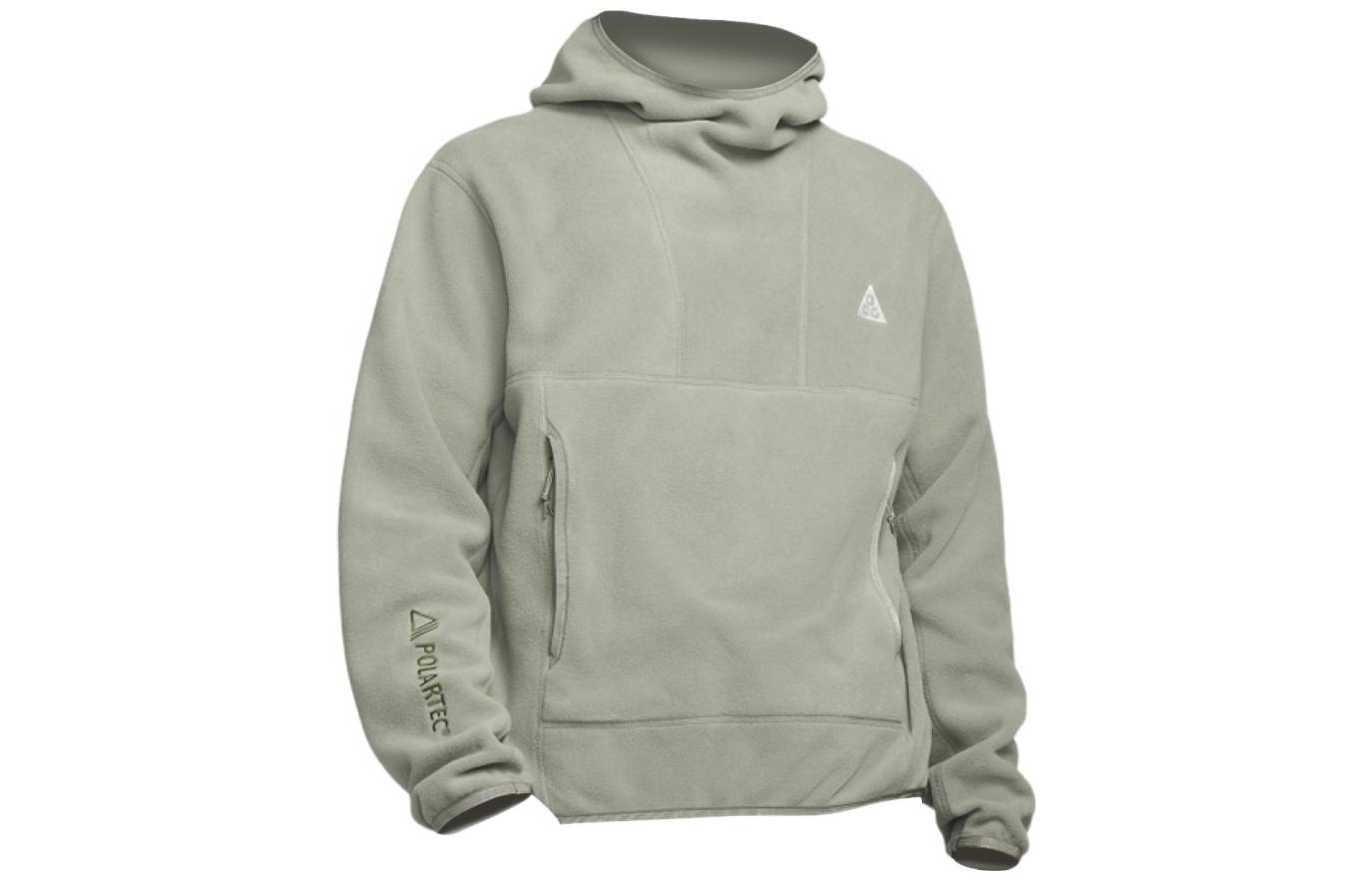 Nike ACG Polartec® Wolf Tree Pullover Hoodie Light Green Casual Sweatshirt CV0643-368