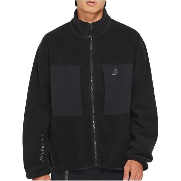 Nike ACG Polartec Wolf Tree Fleece Zip Jacket Black CV0652-010