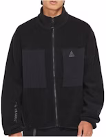 Nike ACG Polartec Wolf Tree Fleece Zip Jacket Black CV0652-010 Nike ACG Polartec Wolf Tree Fleece Zip Jacket Black CV0652-010
