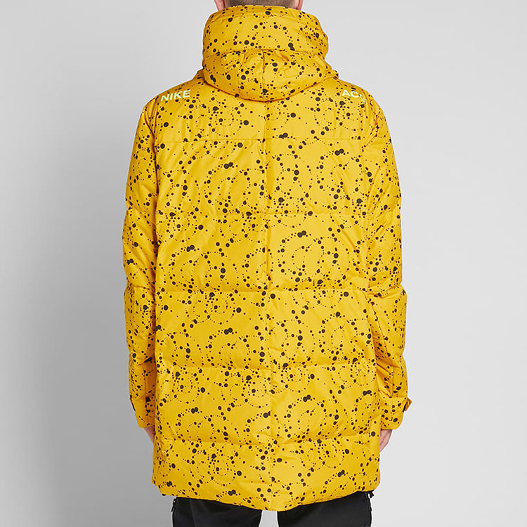 Purchase Nike ACG Polka Dot Ripstop Hooded Down Jacket Yellow Winter Coat AQ3517-752