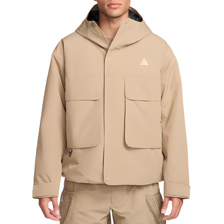 Nike ACG PrimaLoft "Skull Peak" Windproof Insulated Jacket Khaki  FV8681-247