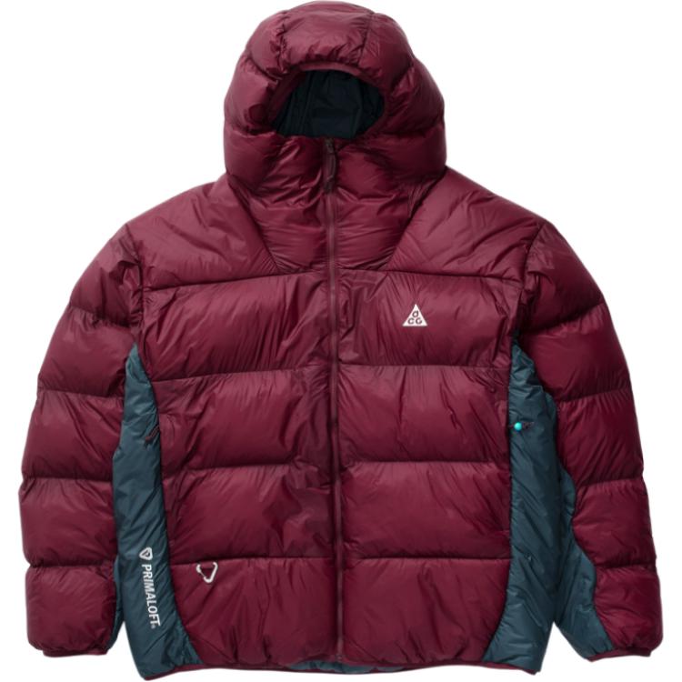 Nike ACG Printed Waterproof Puffer Jacket Hoodie Unisex - Dark Chestnut DH3070-681