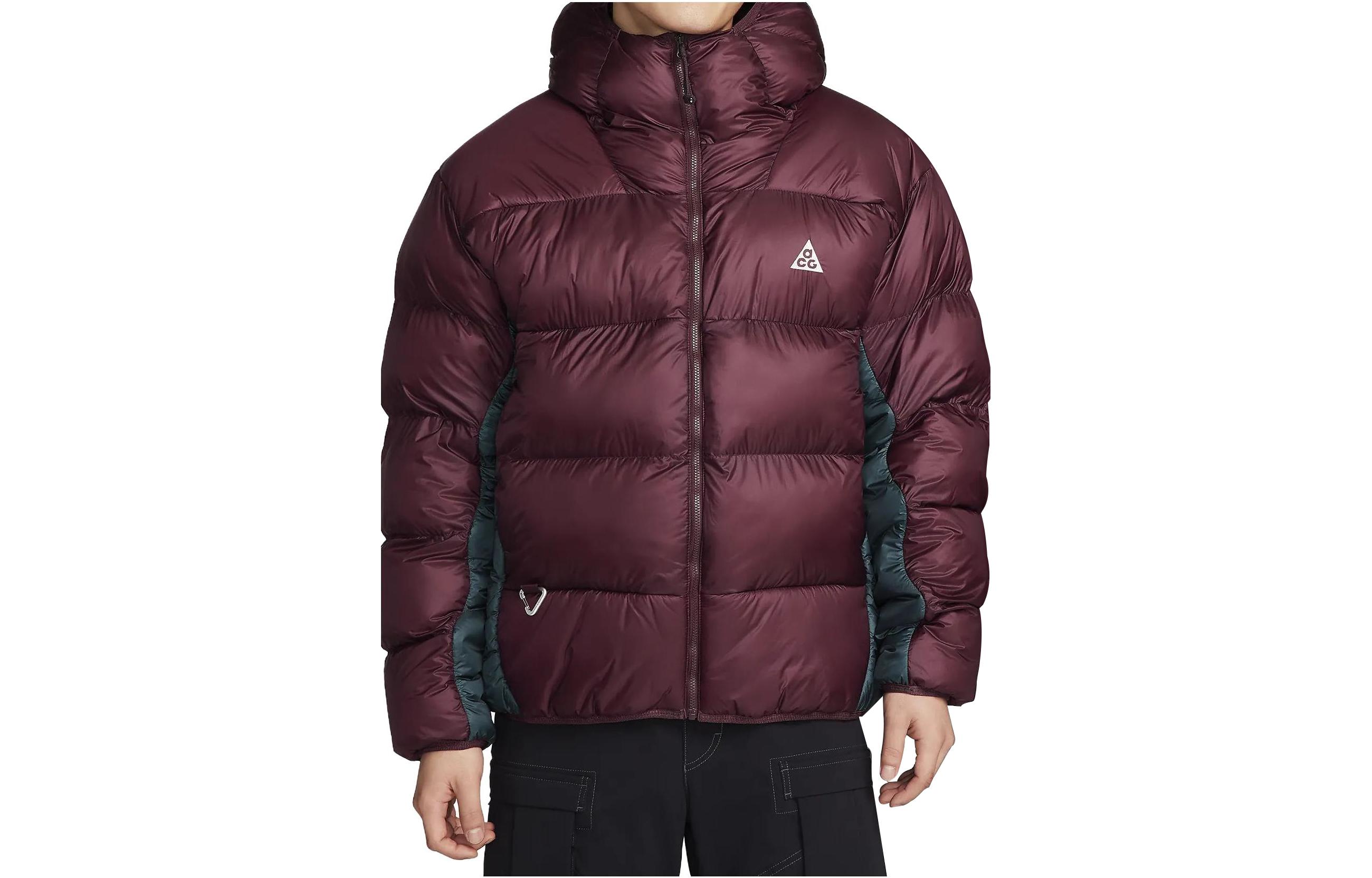 Nike ACG Printed Waterproof Puffer Jacket Hoodie Unisex - Dark Chestnut DH3070-681 圖 2