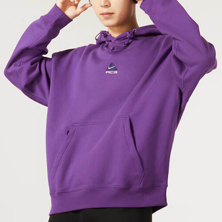 Nike ACG Purple Hoodie Pullover for Training and Casual Wear DH3088-599 圖 5