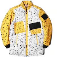 Nike ACG Splatter Patchwork Jacket White Yellow AQ3531-100 Nike ACG Splatter Patchwork Jacket White Yellow AQ3531-100