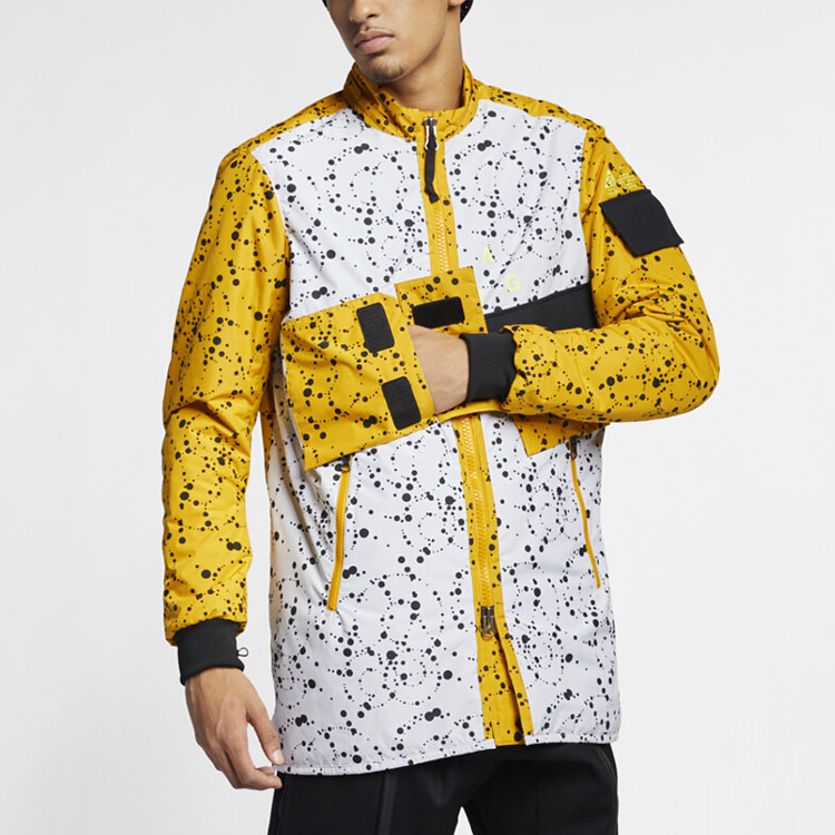 Purchase Nike ACG 拼接外套 白色黃色 潑墨款 AQ3531-100