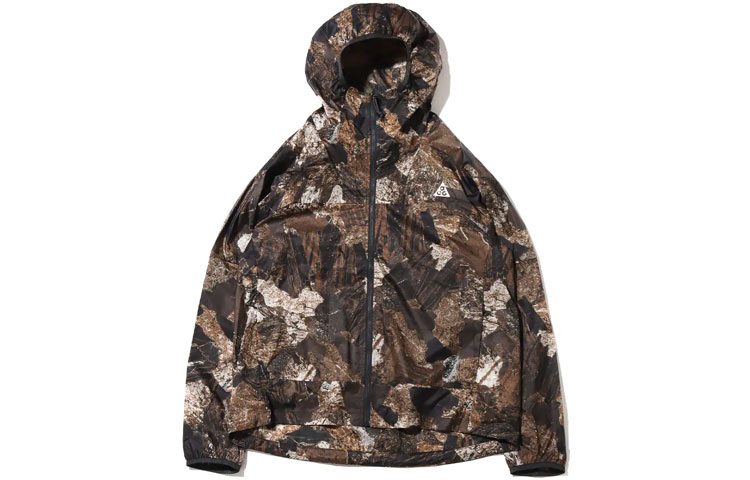 Order Nike ACG SS22 Hoodie Jaket Cetakan Batu - Kelabu Batu DV6648-004