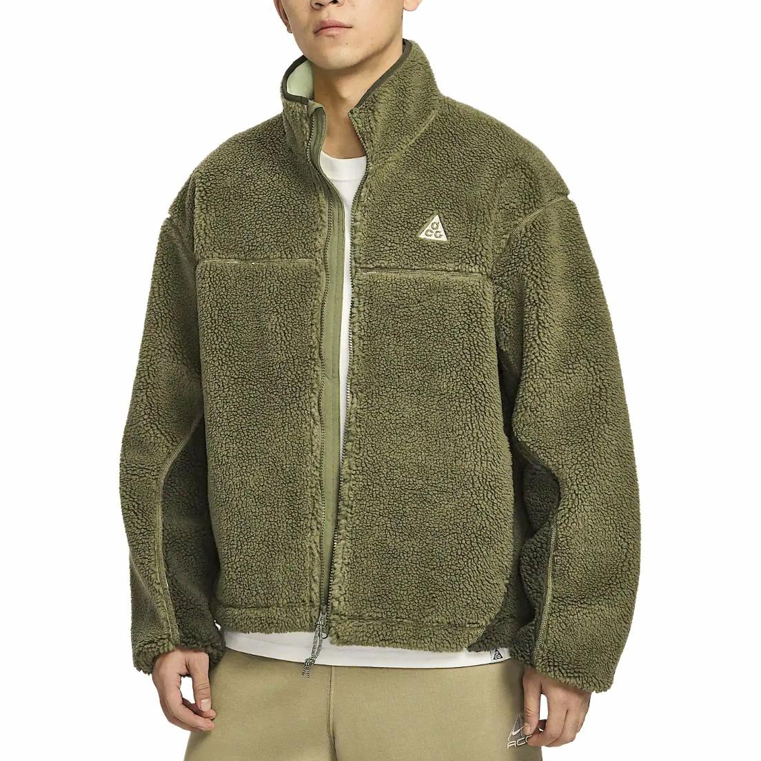 Shop Nike ACG Storm-FIT ADV SS25 防風防水外套 橄欖綠/紅杉綠/峰白 FV8654-222